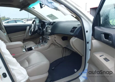 2012 Toyota Highlander Se V6 from USA, damaged, VIN 5TDZK3EH2CS080663